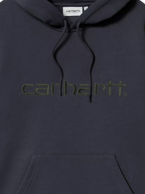 Carhartt Wip Men's Cotton Blend Hoodie Blue