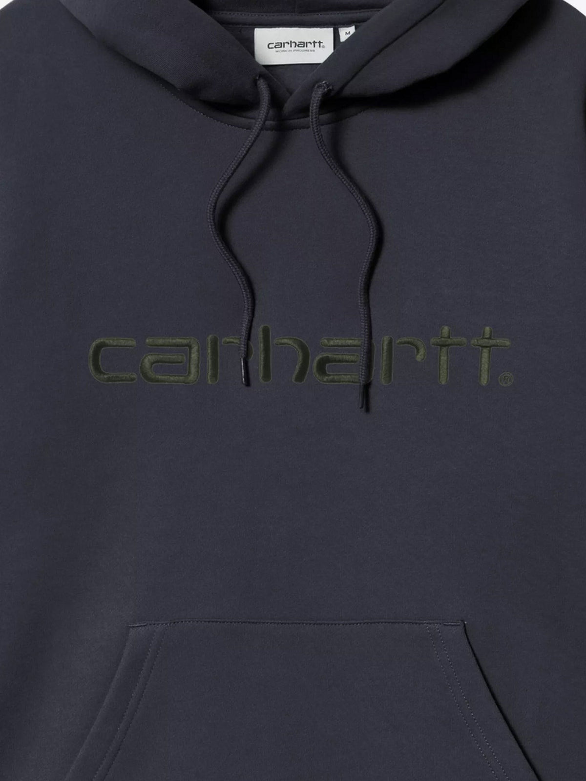 Carhartt Wip Men's Cotton Blend Hoodie Blue, view 3