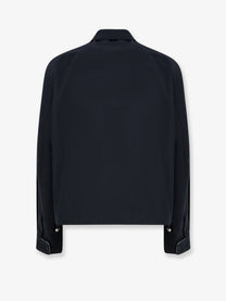 Loewe Men's Cotton Blend Jacket Black, view 4