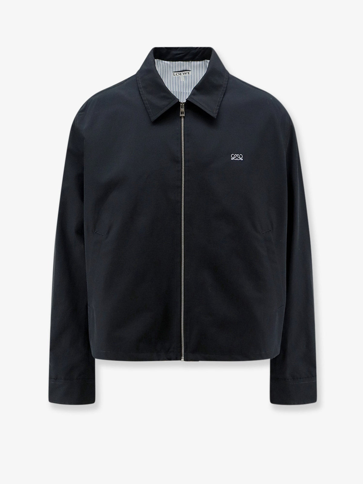 Loewe Men's Cotton Blend Jacket Black