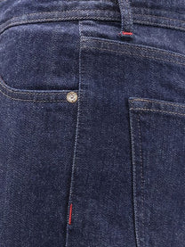 Kiton Men's Cotton Blend Jeans Blue