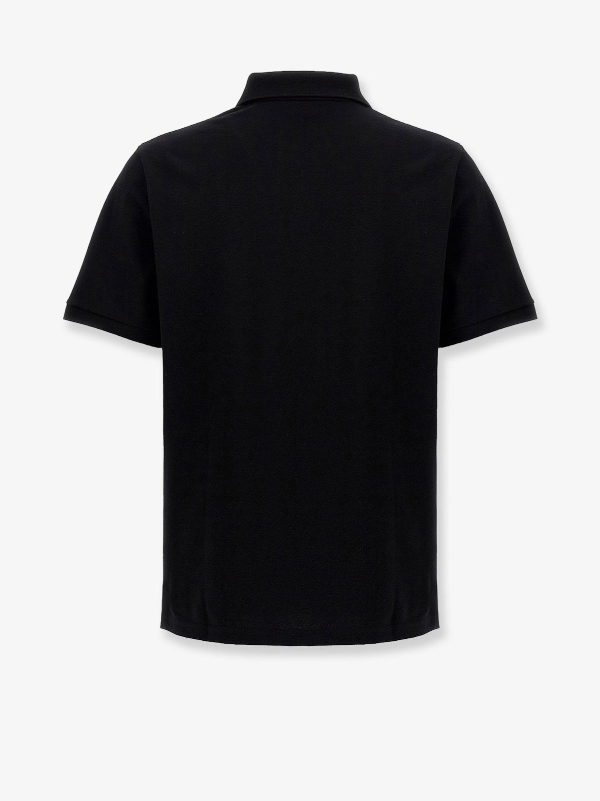 Saint Laurent Men's Cotton Blend Polo Shirt Black, view 4
