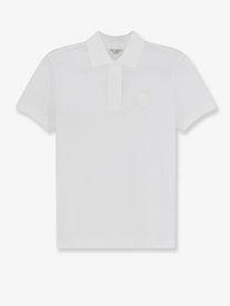 Brunello Cucinelli Women's Cotton Blend Polo Shirt White