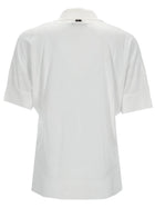 Herno Women's Cotton Blend Polo Shirt White, view 2