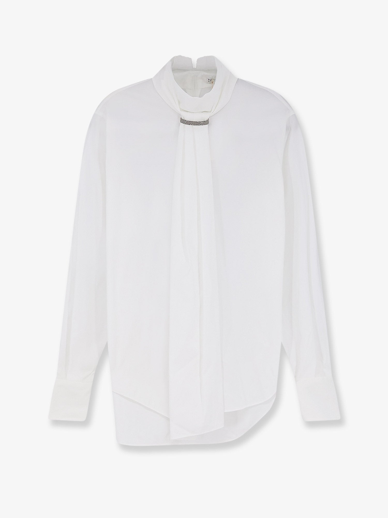 Brunello Cucinelli Women's Cotton Blend Shirt White