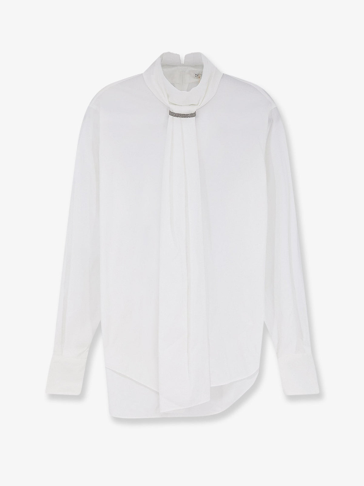 Brunello Cucinelli Women's Cotton Blend Shirt White