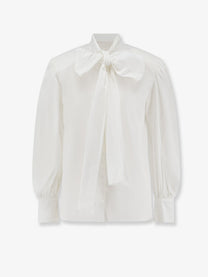 Actualee Women's Cotton Blend Shirt White