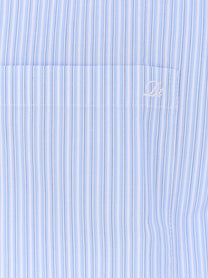 DUNST Men's Cotton Blend Shirt Blue