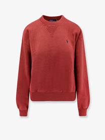Polo Ralph Lauren Women's Cotton Blend Sweater Red