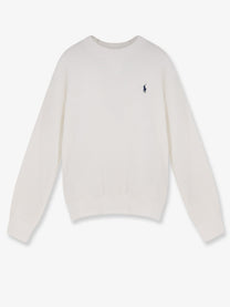 Polo Ralph Lauren Women's Cotton Blend Sweater White