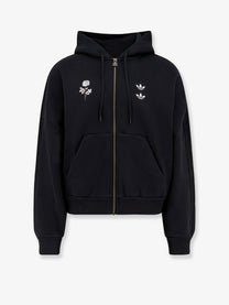 Adidas X Willy Chavarria Men's Cotton Blend Sweatshirt Black