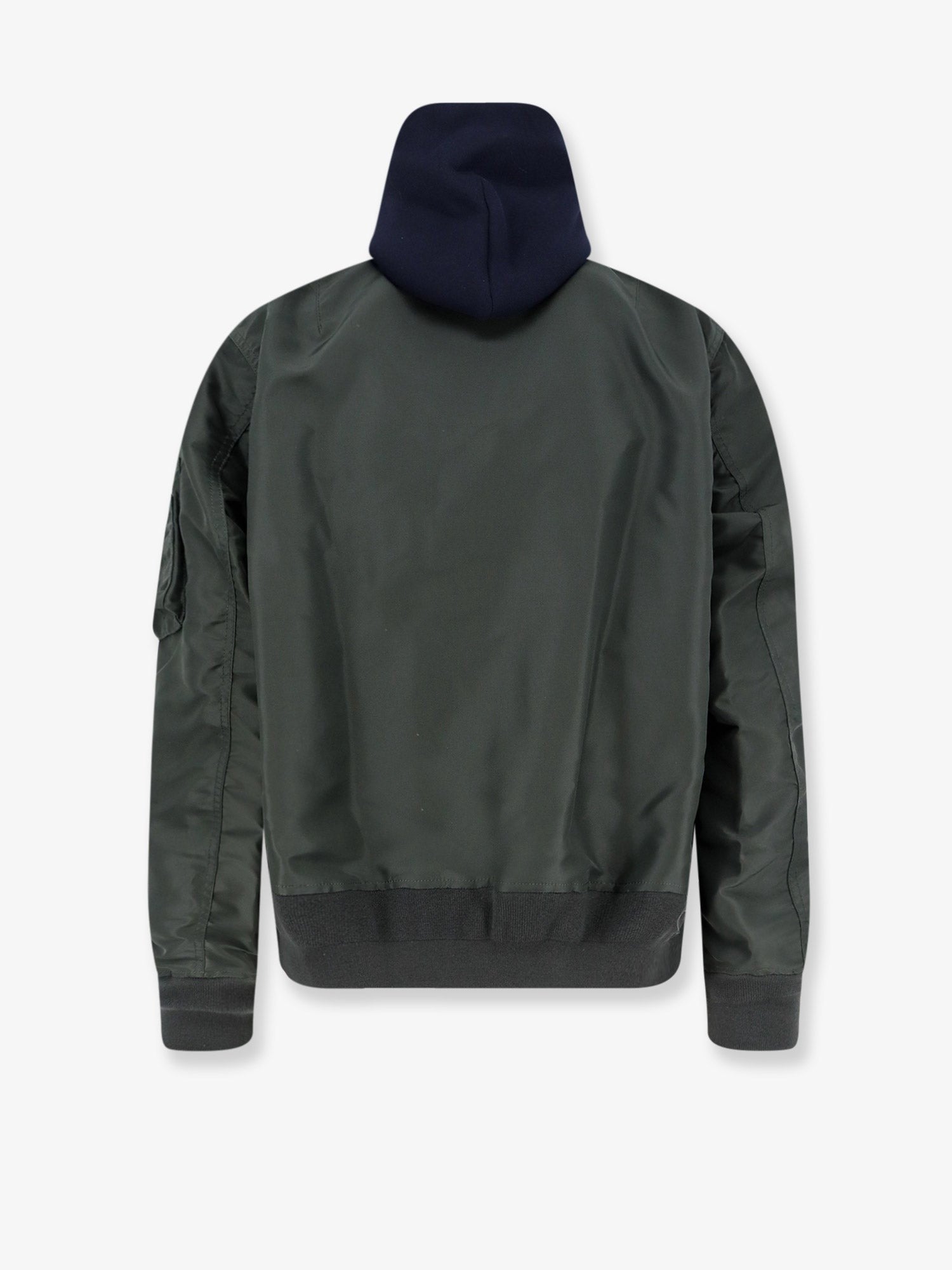 Sacai Men's Cotton Blend Sweatshirt Blue