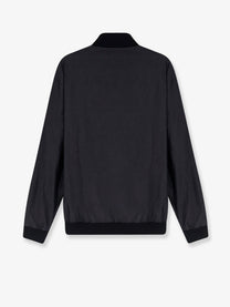 Kiton Men's Cotton Blend Sweatshirt Black