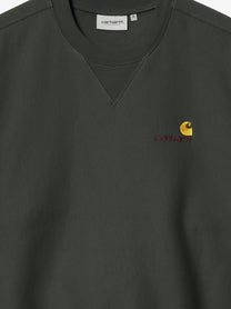 Carhartt Wip Men's Cotton Blend Sweatshirt RAVEN