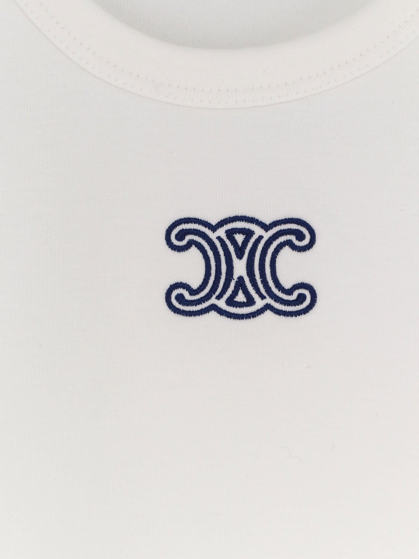 Celine Women's Cotton Blend Shirt White Celine