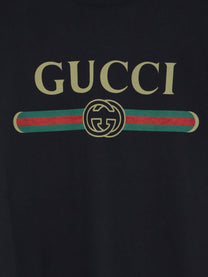 Gucci Men's Cotton Blend Shirt Black