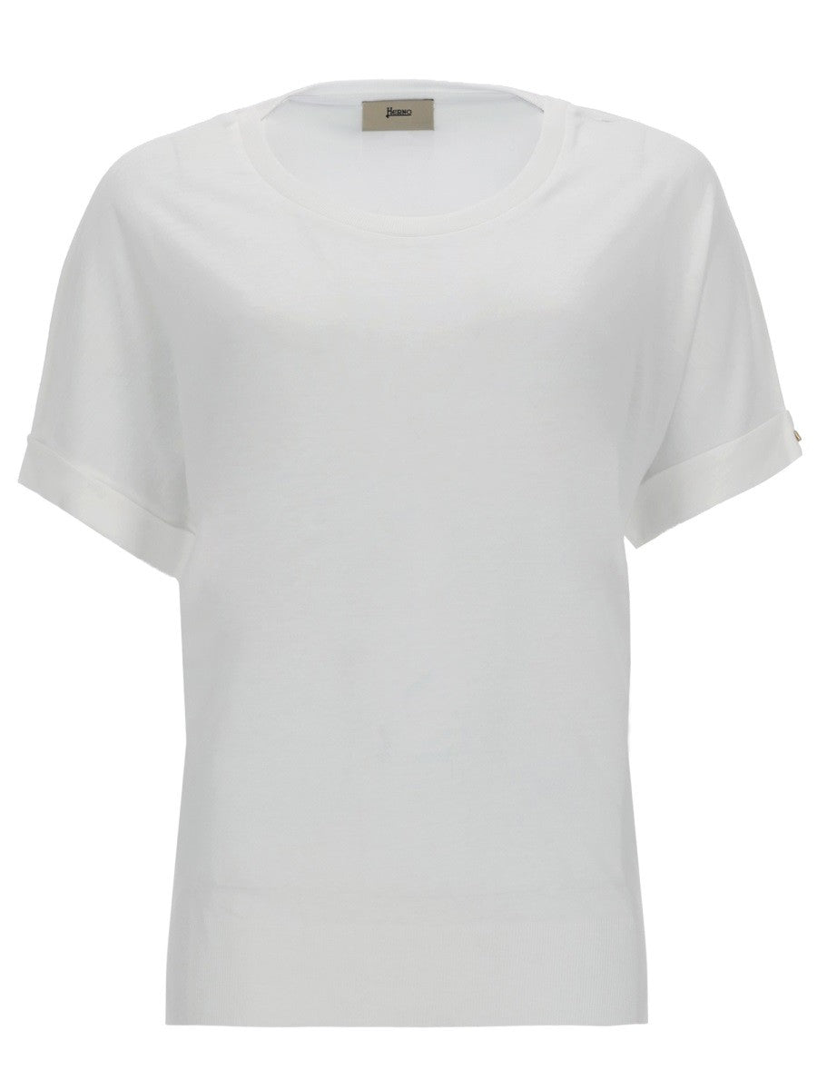 Herno Women's Cotton Blend Shirt White