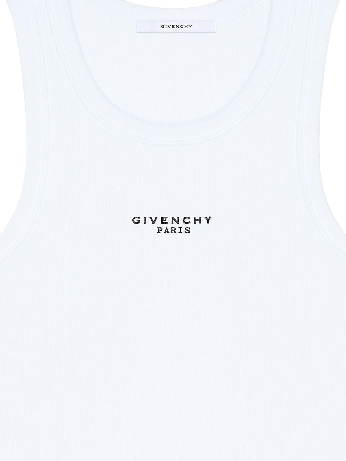 Givenchy Women's Cotton Blend Tank Top White, view 3