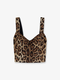 Dolce &amp; Gabbana Women's Cotton Blend Top Pattern