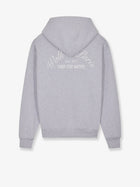 Walk In Paris Men's Cotton Blend Zip up Hoodie Grey