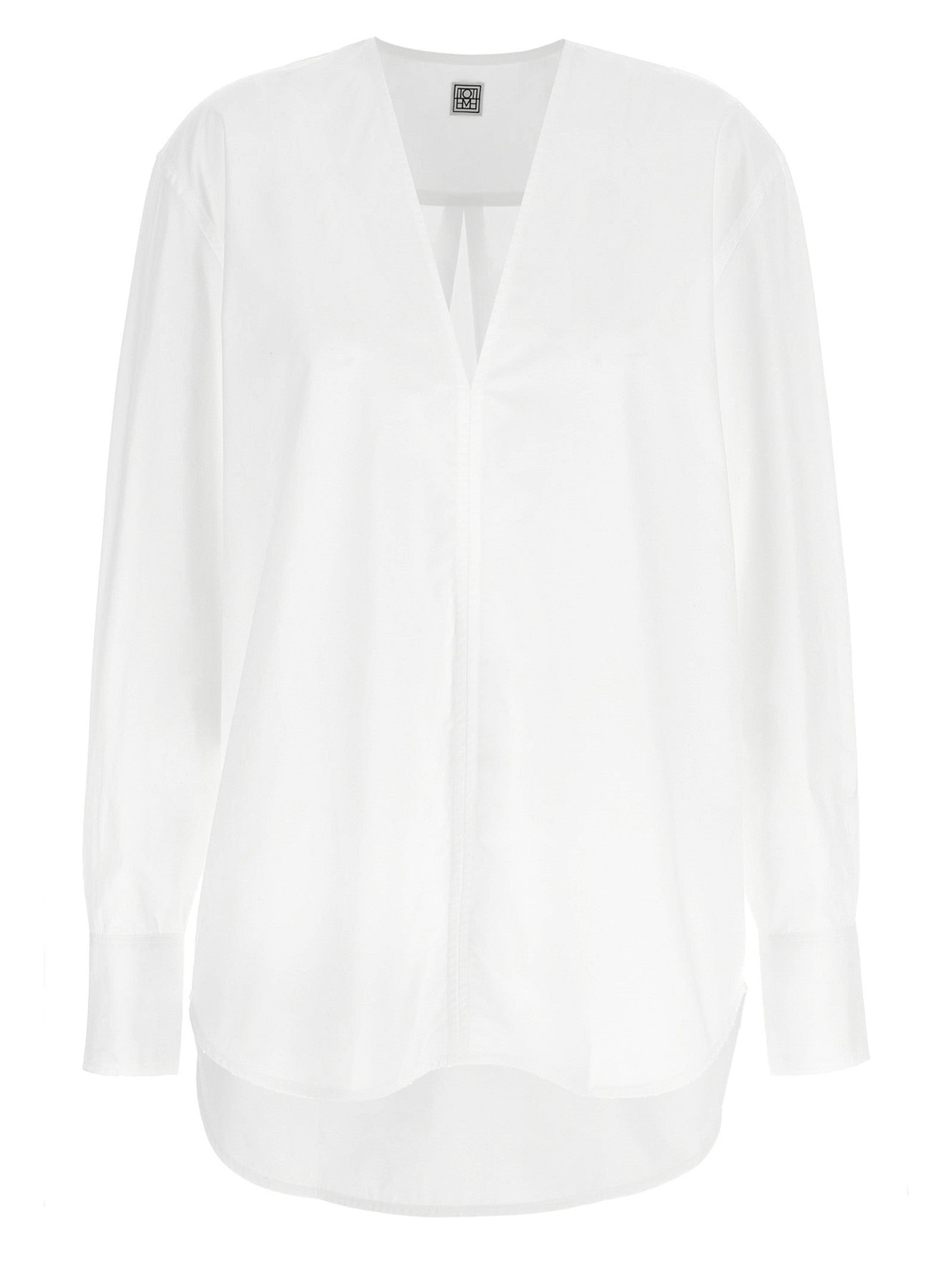 Toteme Cotton Blouse White