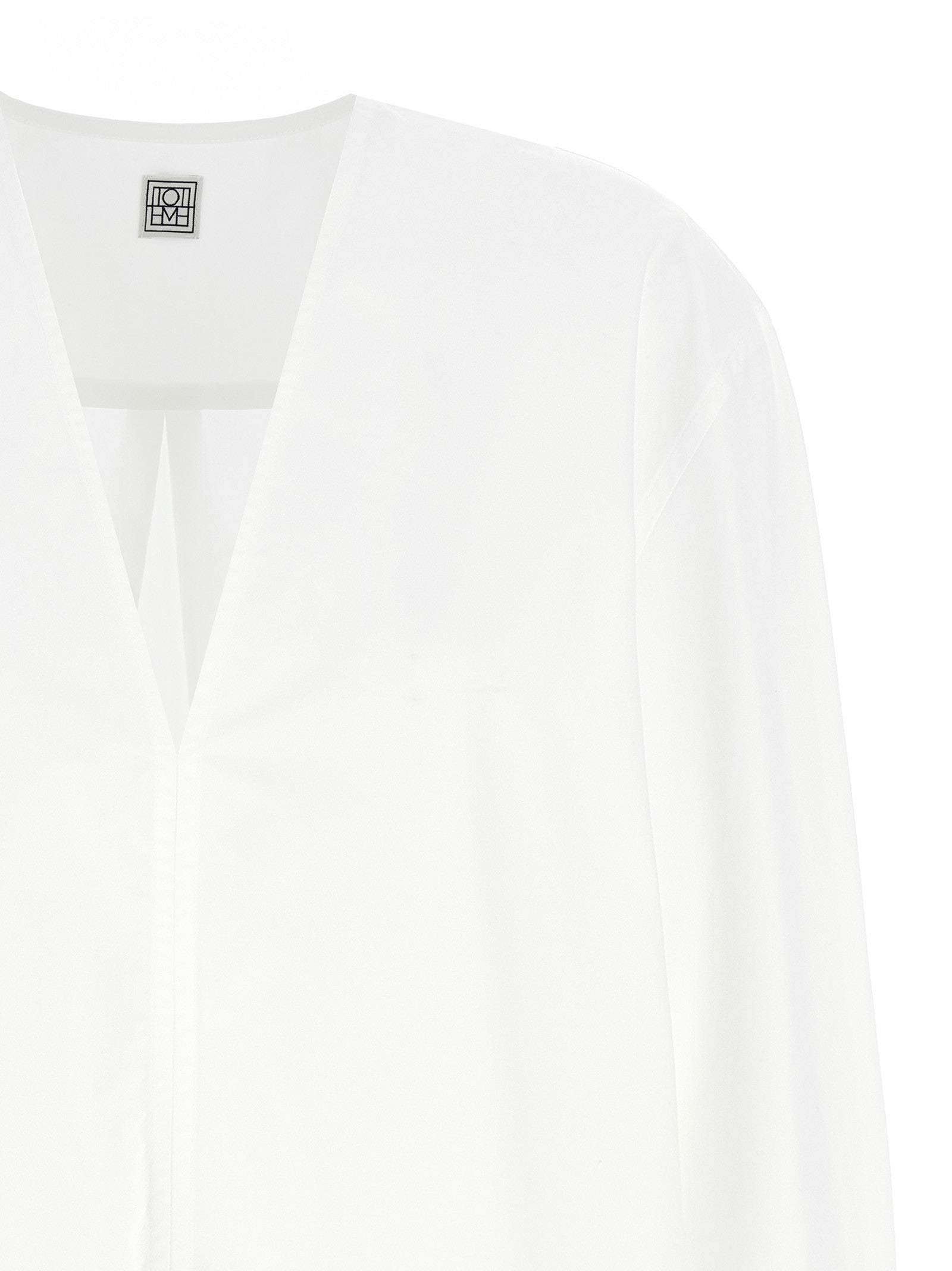 Toteme Cotton Blouse White