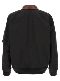 Sacai Cotton Blouson Jacket Black