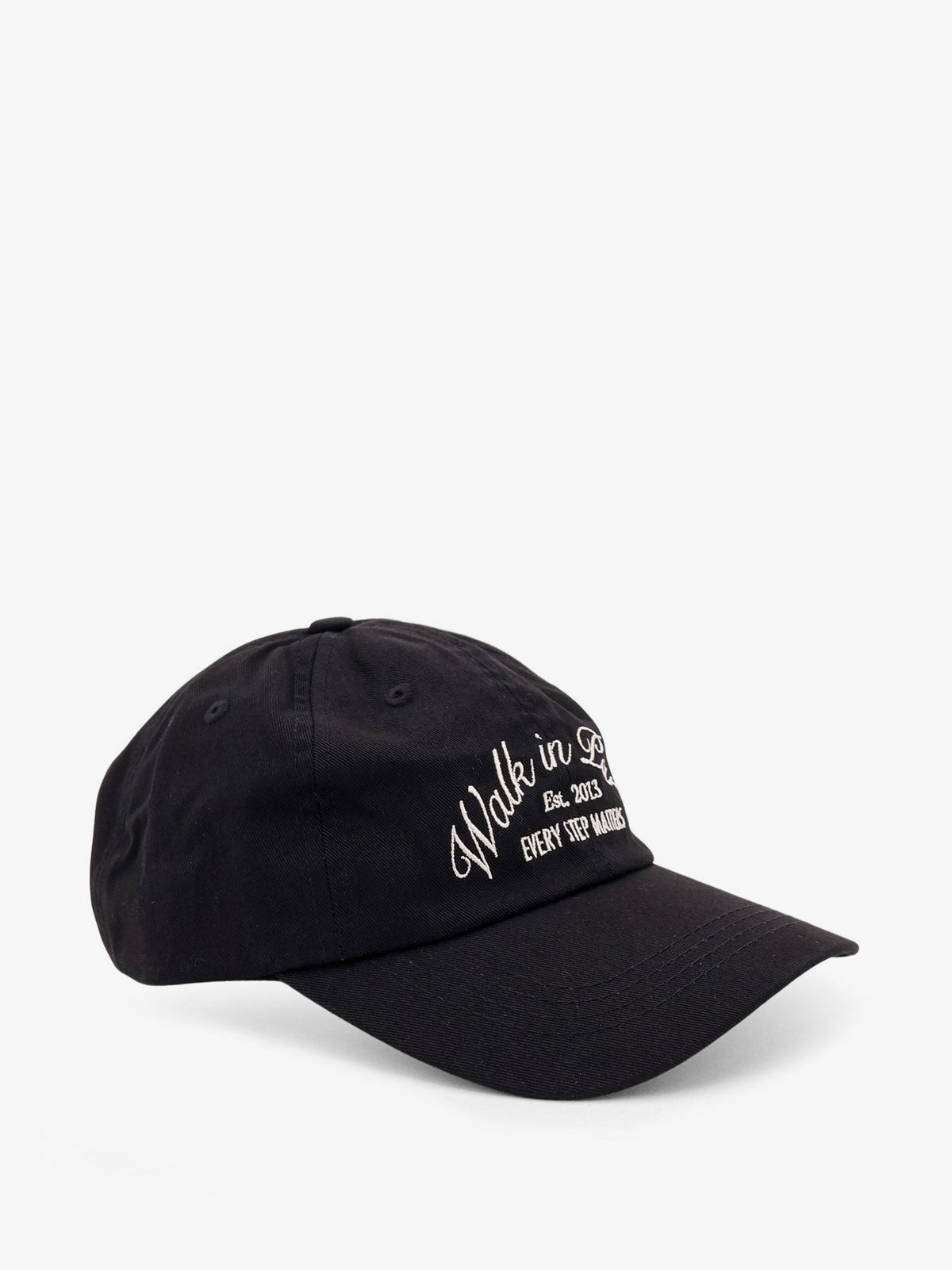 Walk In Paris Men's Cotton Cap Black, view 2