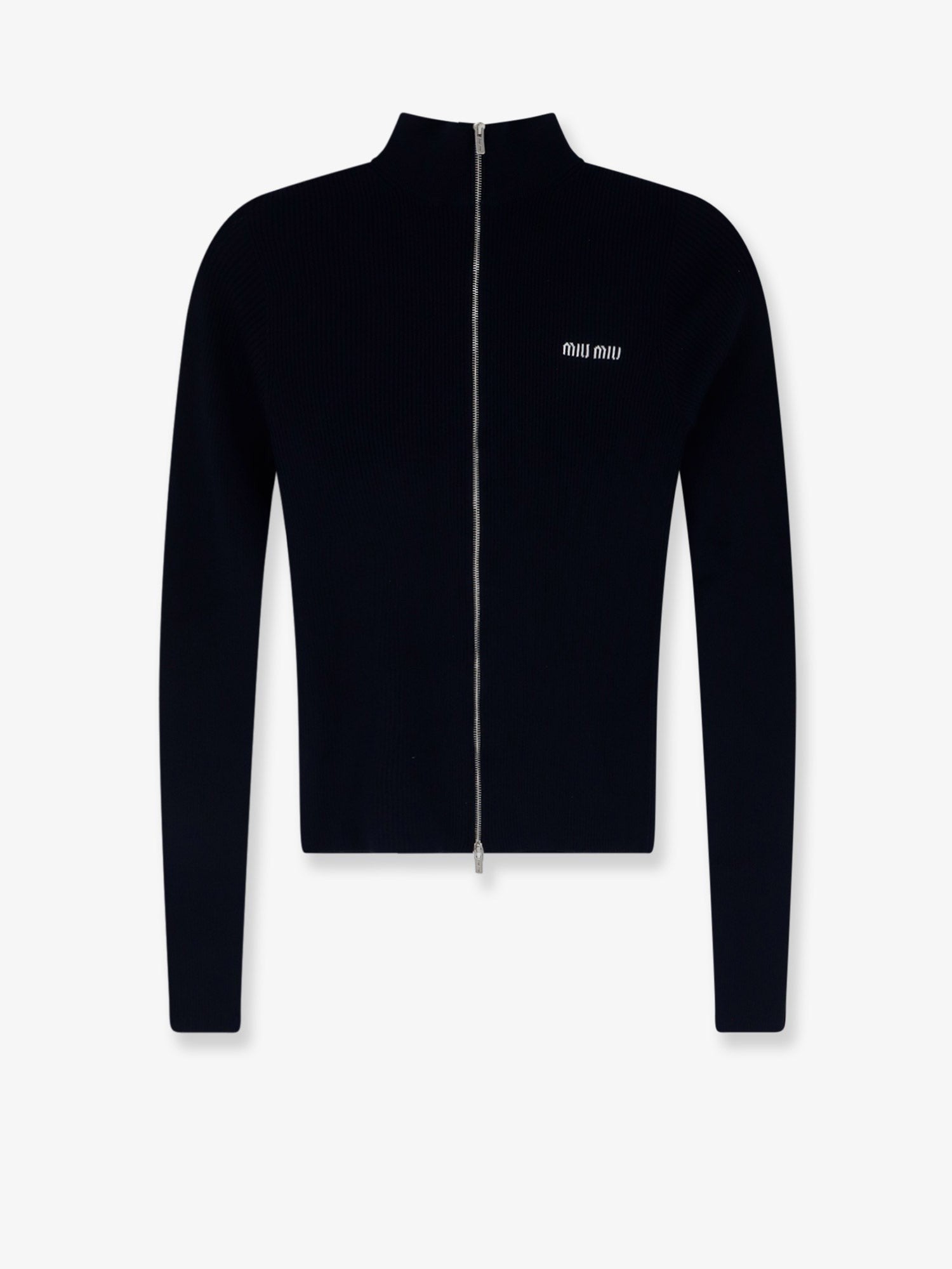 Miu Miu Women's Cotton Cardigan Blue