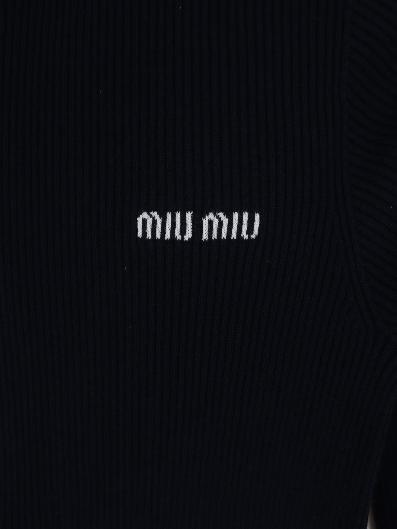 Miu Miu Women's Cotton Cardigan Blue