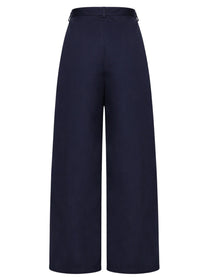 Stella McCartney Women's Cotton Cargo Pants Blue