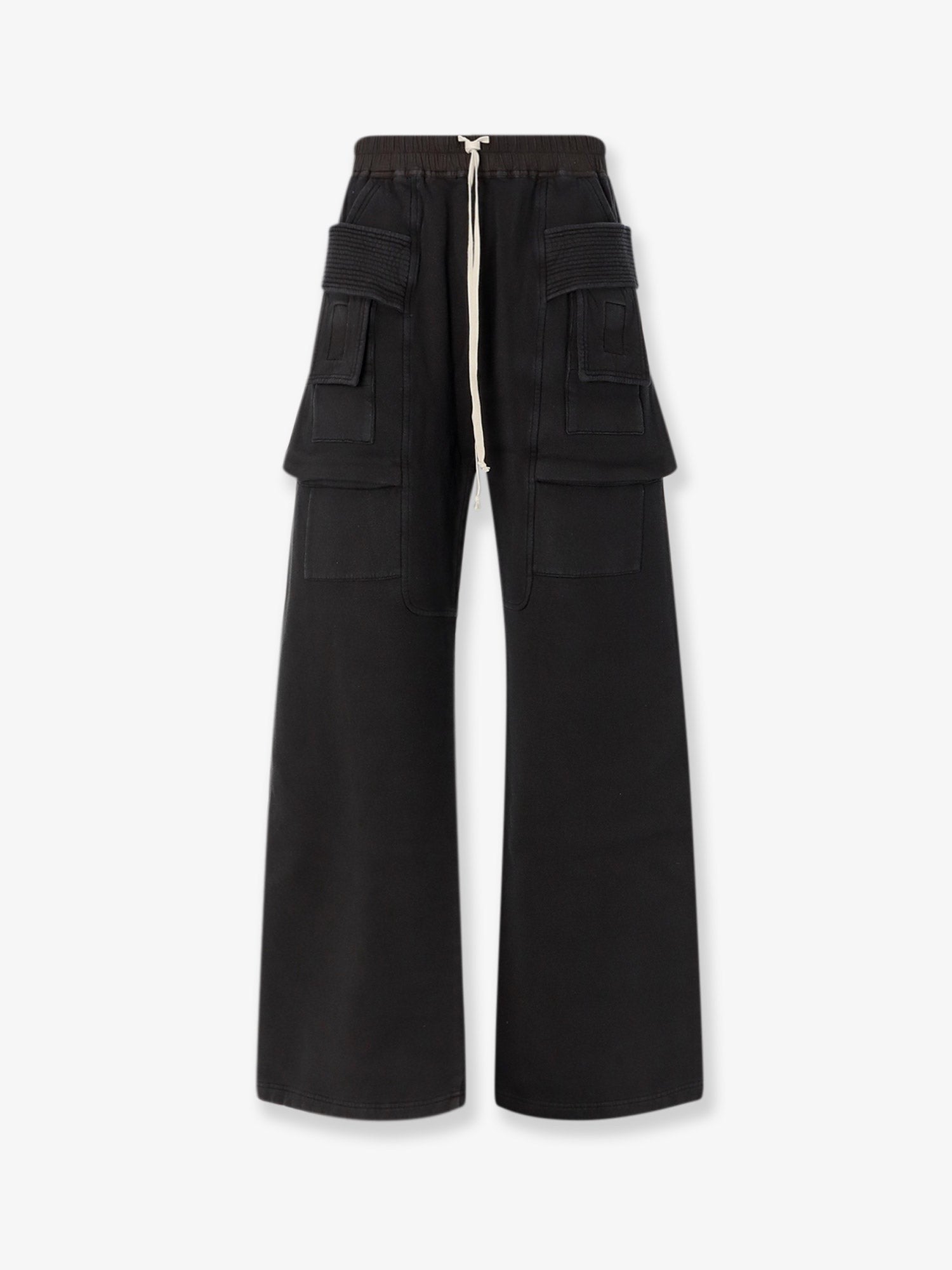 DRKSHDW Men's Cotton Cargo Trousers Black
