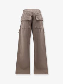 DRKSHDW Men's Cotton Cargo Trousers Grey