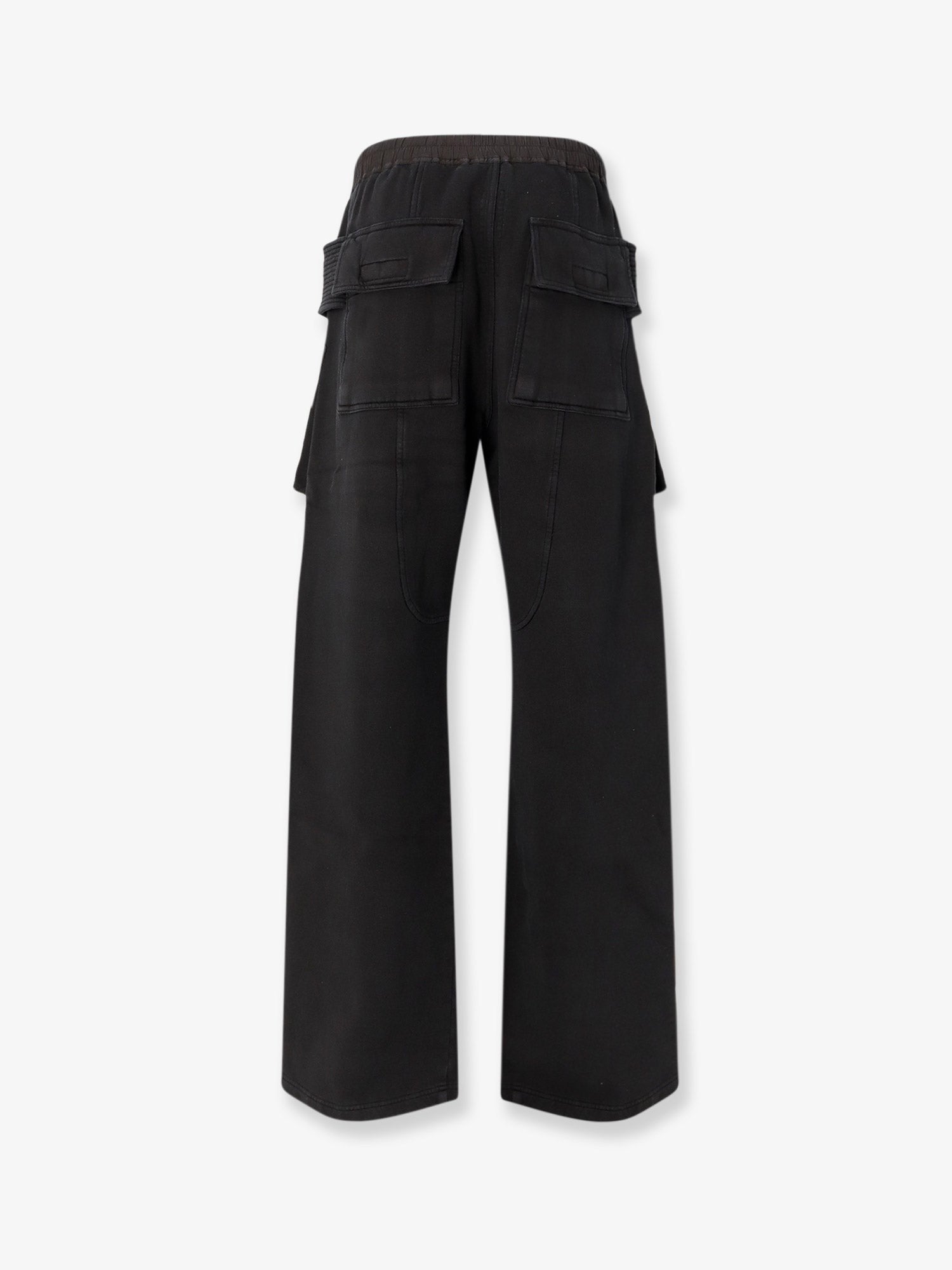 DRKSHDW Men's Cotton Cargo Trousers Black