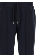 Brunello Cucinelli Cashmere and Silk Joggers Blue, view 3