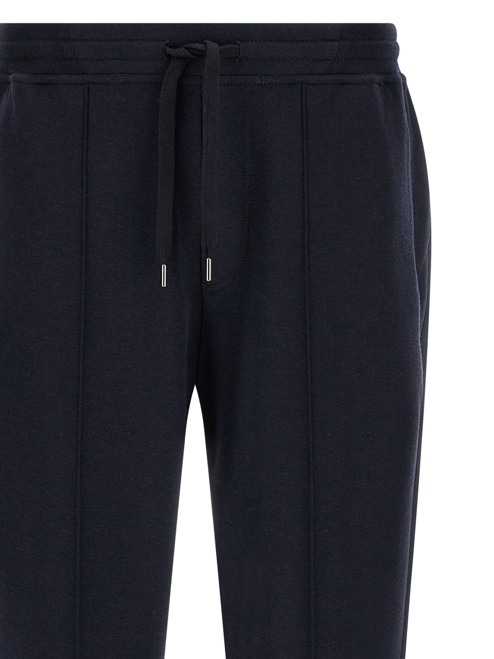 Brunello Cucinelli Cashmere and Silk Joggers Blue