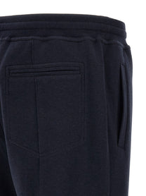 Brunello Cucinelli Cashmere and Silk Joggers Blue