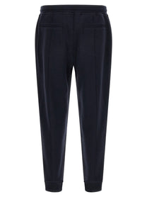 Brunello Cucinelli Cashmere and Silk Joggers Blue