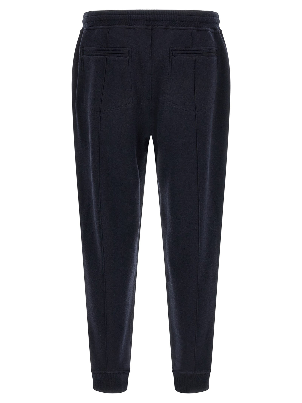 Brunello Cucinelli Cashmere and Silk Joggers Blue, view 2