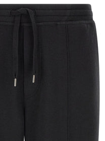 Brunello Cucinelli Cashmere and Silk Joggers Black