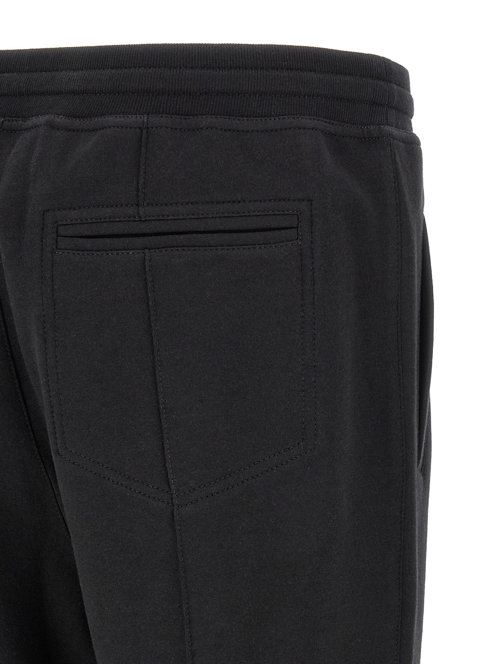 Brunello Cucinelli Cashmere and Silk Joggers Black