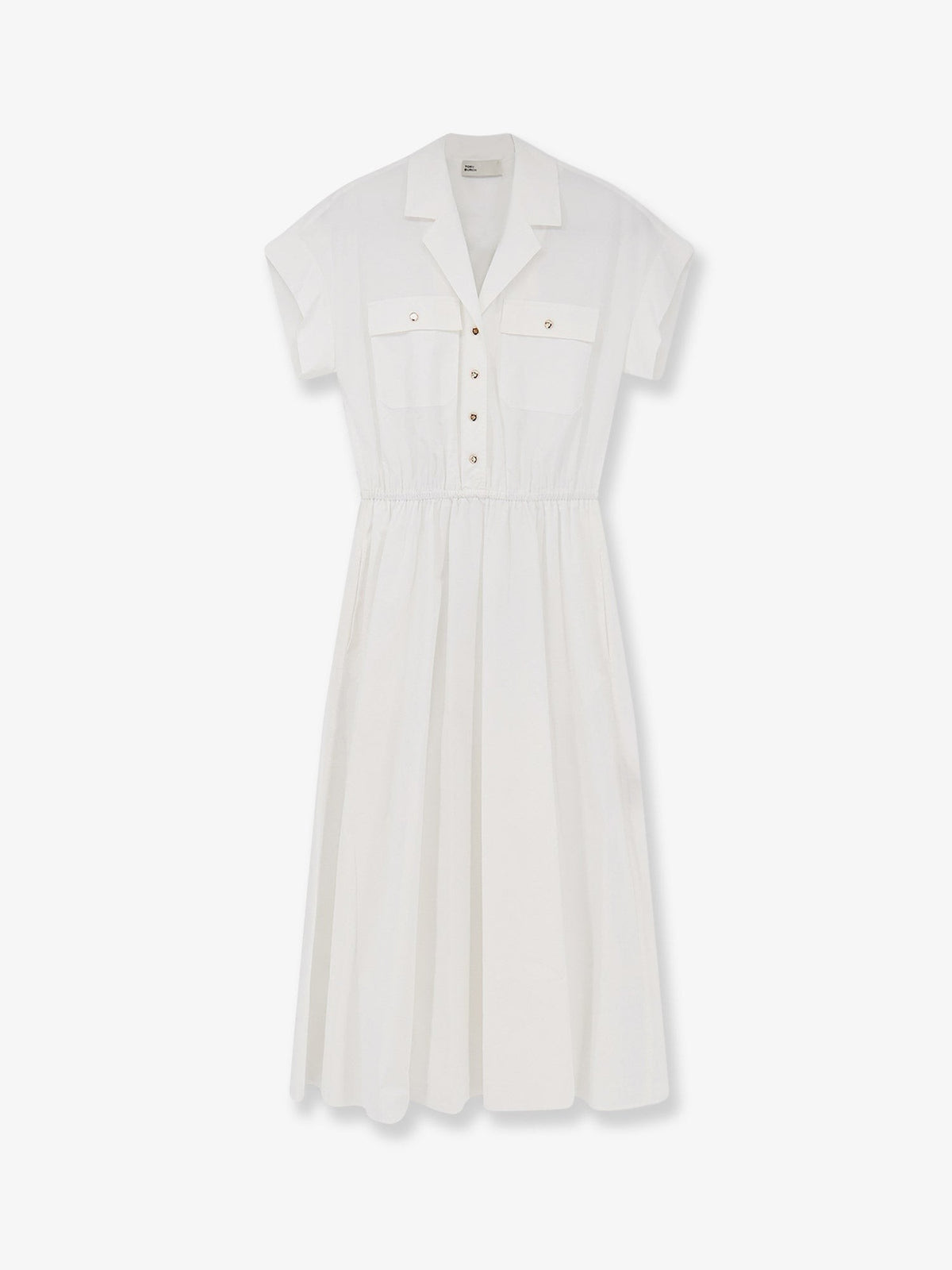 Tory Burch Women's Cotton Chemisier Dress White