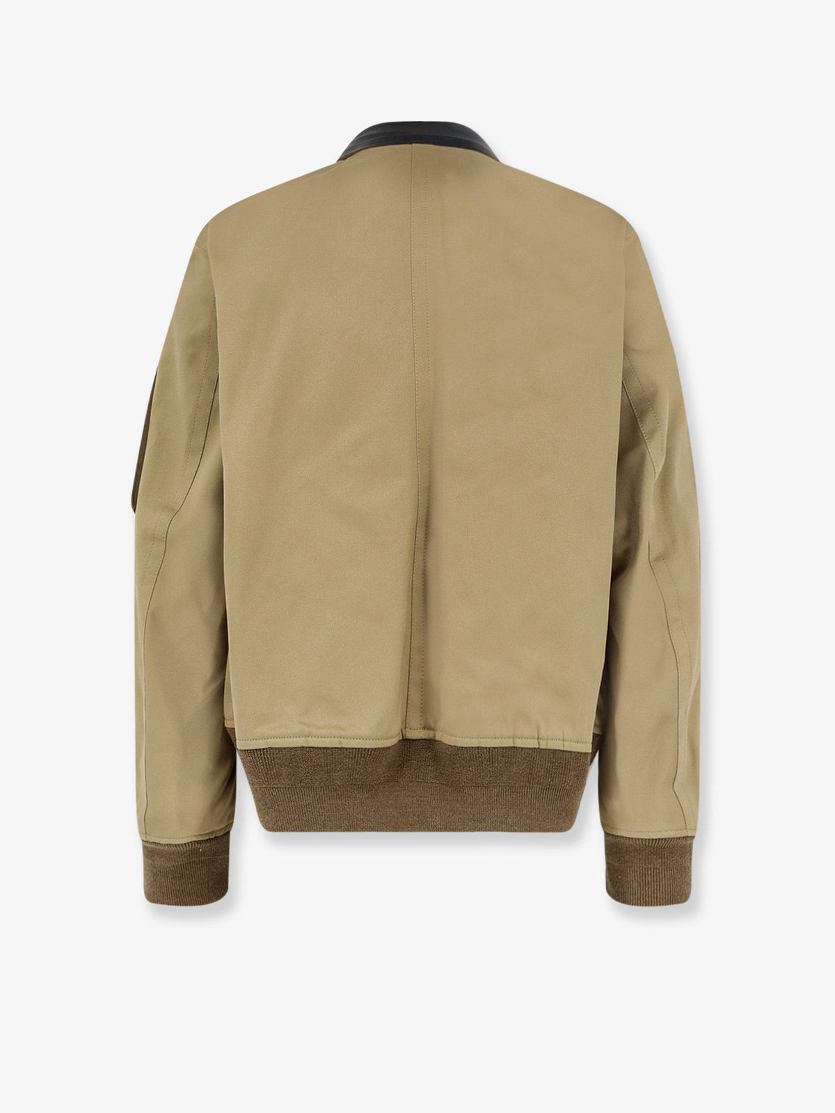 Sacai Men's Cotton Chino Jacket Beige, view 2