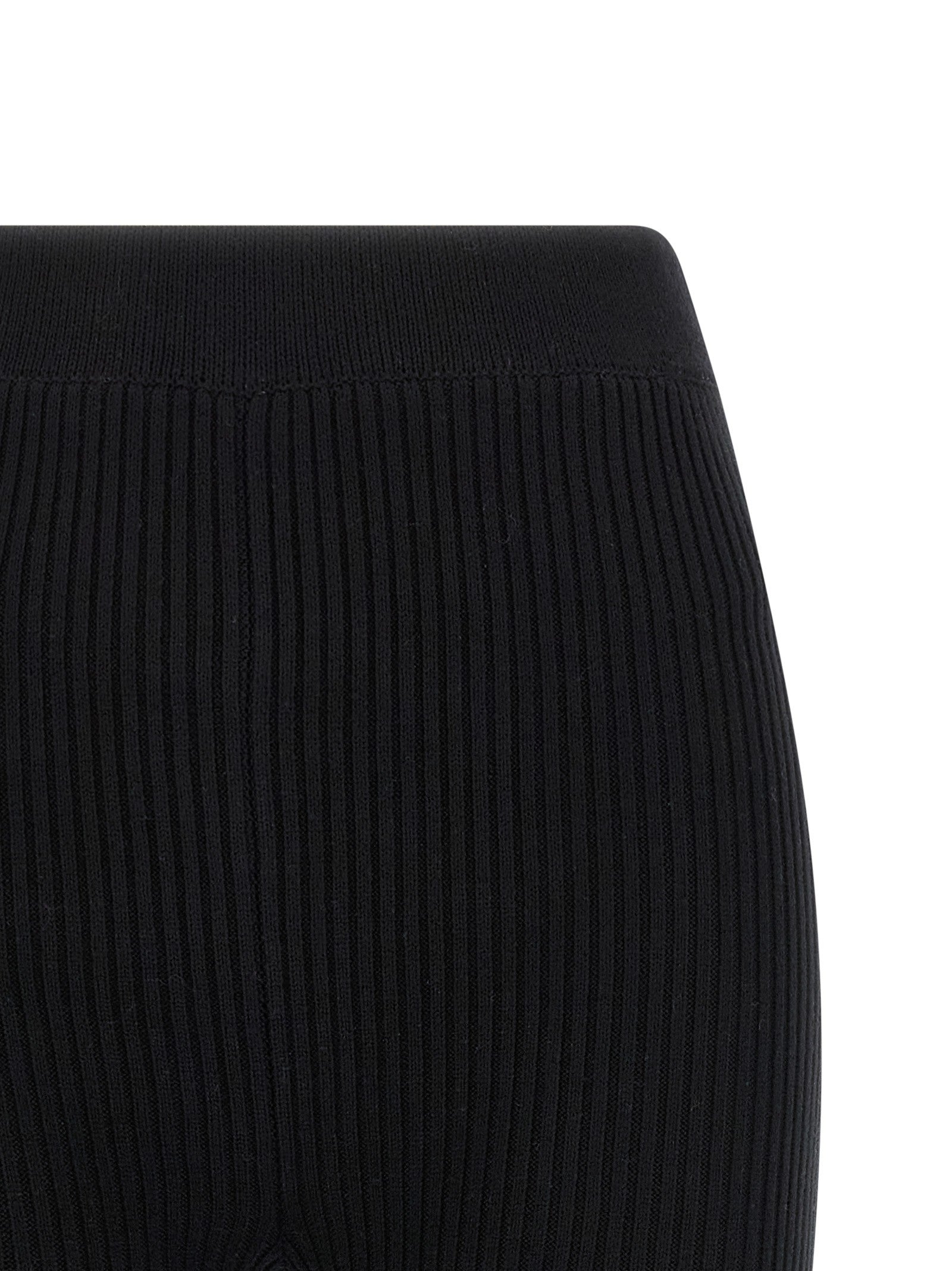 Ganni Cotton Crochet Pants Black