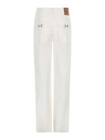 Gucci Men's Cotton Denim Jeans White