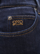 Loewe Women's Cotton Denim Jeans Blue, view 3