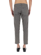 Lardini Men's Cotton Denim Jeans Grey, view 5