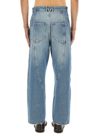 Moschino Men's Cotton Denim Jeans Blue