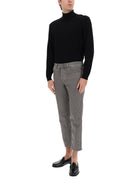 Lardini Men's Cotton Denim Jeans Grey, view 6