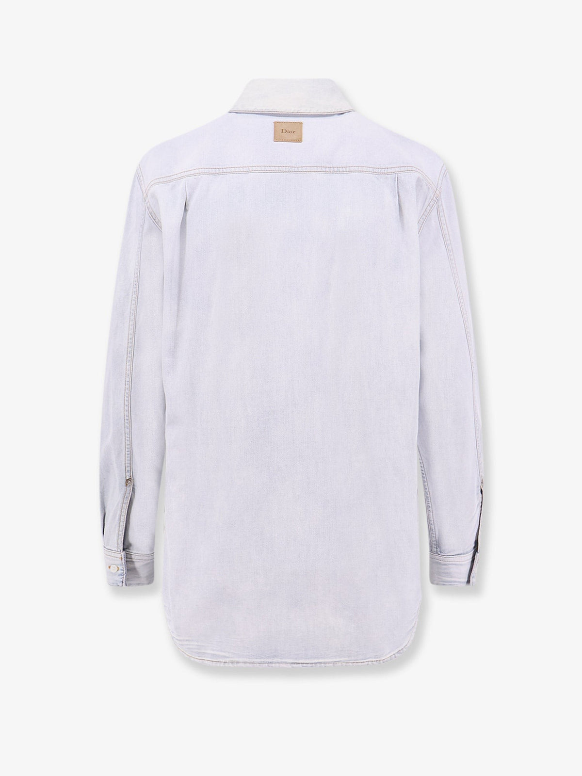 Dior Women's Cotton Denim Shirt Grey, view 2